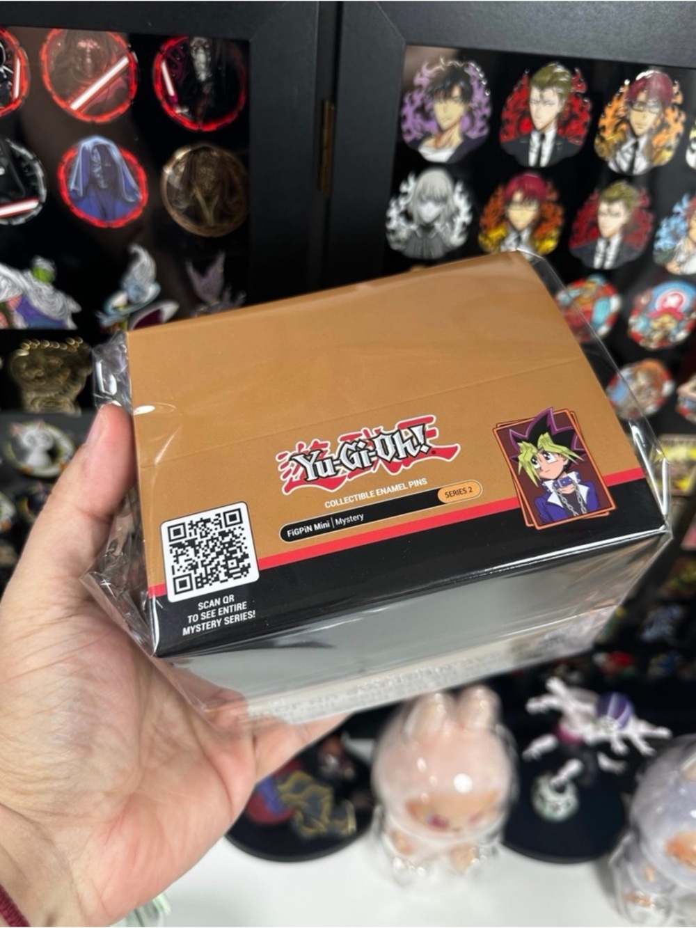 FiGPiN Mystery Mini Pin Series 2 YU-GI-OH! - 1 Box with 10 PINS